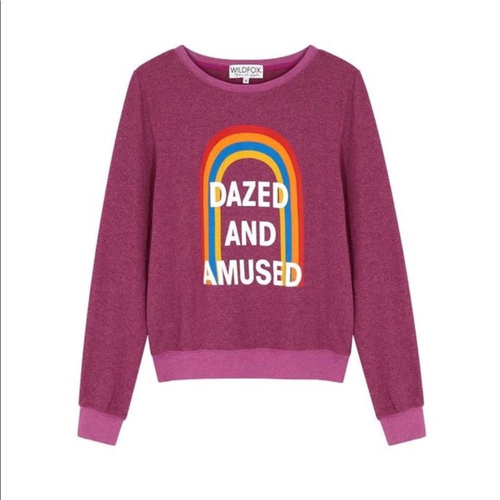 NWT WILDFOX “Dazed & Amused” Sweatshirt